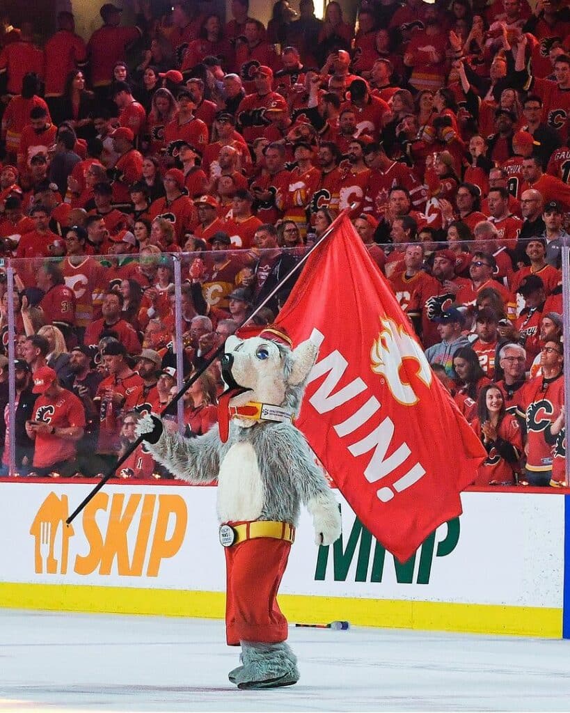 Cheer on the NHL's Calgary Flames!
