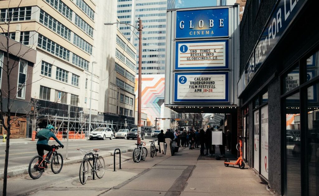 Photo credit: @calgaryundergroundfilm & @globecinema_yyc via @unfoldingcreativephoto on Instagram